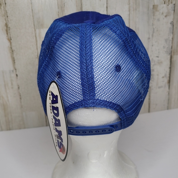 Adams Hat Mule Town Hemp Blue Trucker Hat Unisex NWT - Picture 4 of 12